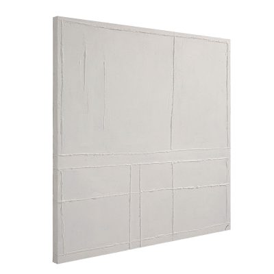 Alternative view of Medea 48" Wide Wall Art, Matte White
