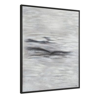Alternative view of Baelish 60" H x 50" W Canvas Art, Grey