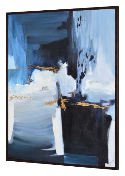 Alternative view of Orion 40" Wide Canvas Art, Black