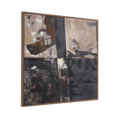 Alternative view of Odysseus 45" Wide Canvas Art, Black