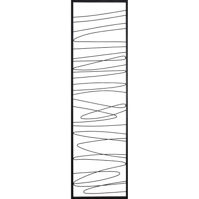 Alternative view of Studio Line - Linear 19.8" Wide Wall Art, Black