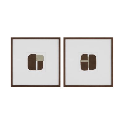 Edge 24.0" Wide Wall Decor, Printed Artwork (2 Piece Set)