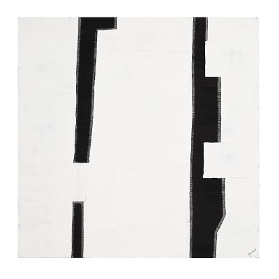 Paris 48" Wide Wall Art, Black