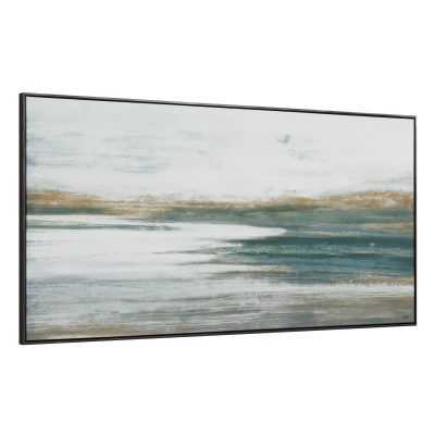 Alternative view of Agave 30" H x 60" W Canvas Art, Blue