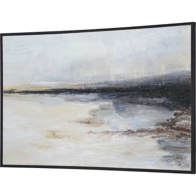 Alternative view of Warran 40" Wide Canvas Art, Black