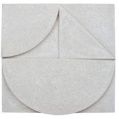 Mojave 24" Wide Wall Art, Off-white