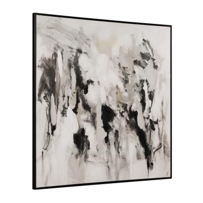 Alternative view of Celba 45" H x 45" W Canvas Art, White