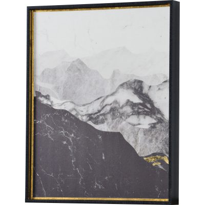 Alternative view of Manford 17.5" Wide Wall Art, Charcoal