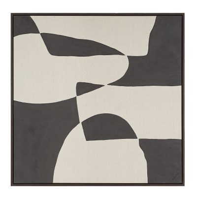 Altino 48" Wide Canvas Art, Beige