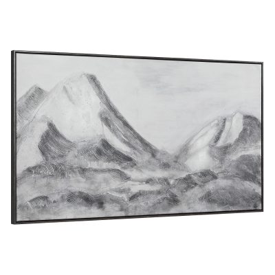 Alternative view of Romi 30" H x 55" W Canvas Art, Grey