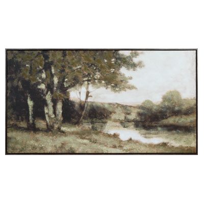 Dulcedo 30" H x 55" W Canvas Art, Brown