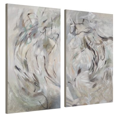 Alternative view of Torres 50" H x 30" W Canvas Art, (2 Piece Set)