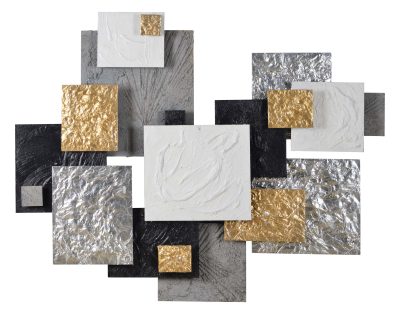 Warberry 49" Wide Wall Art, Gold