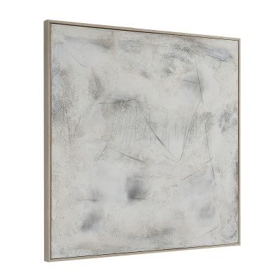 Alternative view of Abadie 48" Wide Canvas Art, White