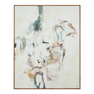 Kona 50" H x 40" W Canvas Art, Beige