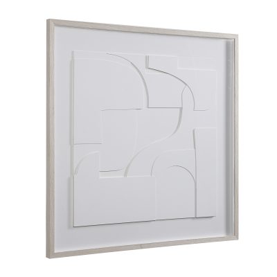 Alternative view of Stardust 48" Wide Wall Art, Matte White