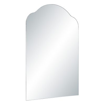 Alternative view of Erica 44" H x 30" W Wall Mirror, Silver