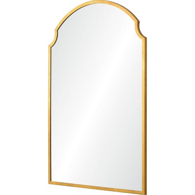 Alternative view of Christine 36" Tall Irregular Wall Mirror, Yellow