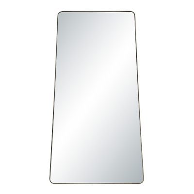 Miley 40" H x 22" W Wall Mirror, Yellow