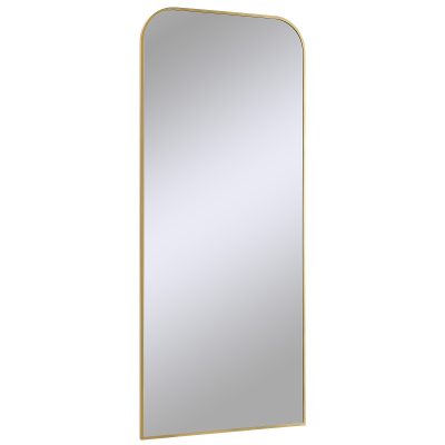 Alternative view of Meryem 72" Tall Rectangle Full Length Mirror, Yellow