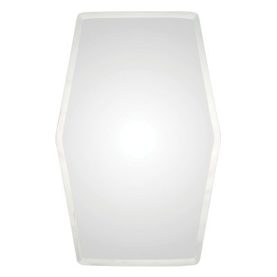Tel Aviv 36" Tall Hexagon Wall Mirror