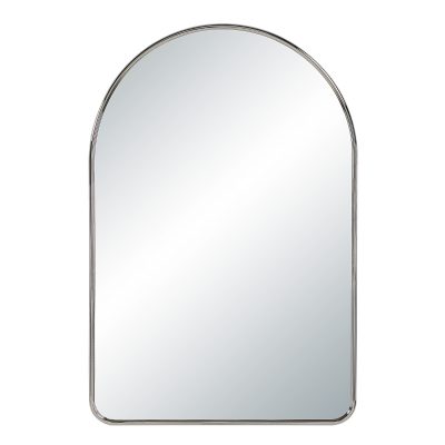 Cassis 36" H x 24" W Wall Mirror, Silver