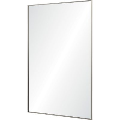 Alternative view of Roderick 35.5" Tall Rectangle Wall Mirror, Grey