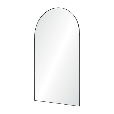 Alternative view of Farida 82" Tall Arch Full Length Mirror, Black