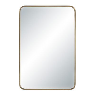 Franca 36" H x 24" W Wall Mirror, Yellow