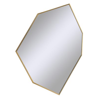 Alternative view of Devika 41" Tall Irregular Wall Mirror, Yellow