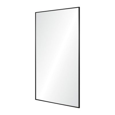 Alternative view of Amara 45" Tall Rectangle Wall Mirror, Black