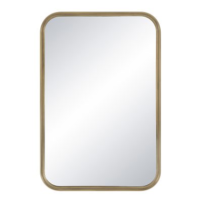 Jyn 36" Tall Rectangle Wall Mirror, Yellow