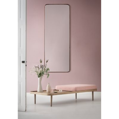 Alternative view of Phiale 53" Tall Rectangle Wall Mirror, Brown