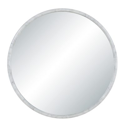 Cento 36" H x 36" W Wall Mirror, White