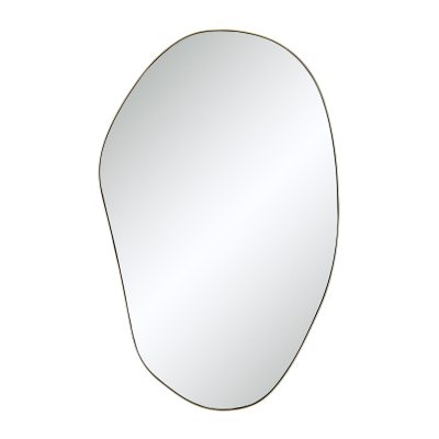 Gatella 36" H x 23" W Wall Mirror, Yellow