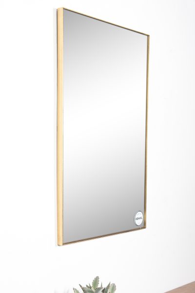 Alternative view of Florence 32" Tall Rectangle Wall Mirror, Yellow