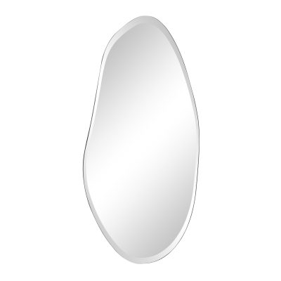 Alternative view of Anogia 40" H x 22" W Wall Mirror, Grey