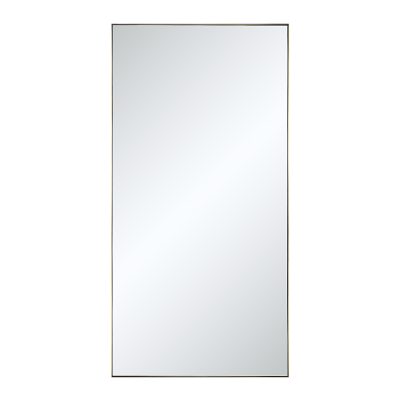 Orrin 60" H x 30" W Wall Mirror, Yellow
