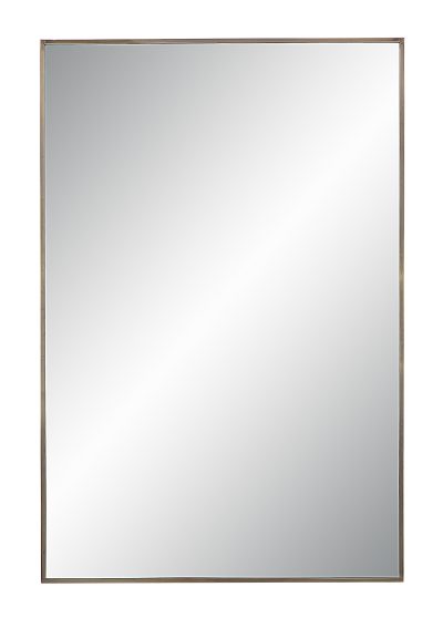 Cider 45" Tall Rectangular Mirror, Brushed Bronze