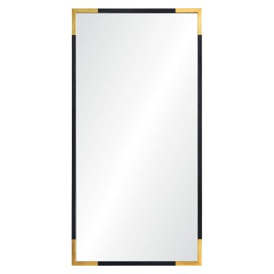Osmond 60" Tall Rectangle Wall Mirror, Yellow