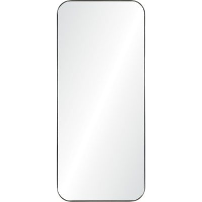 Delphinus 46" Tall Rectangle Wall Mirror, Grey