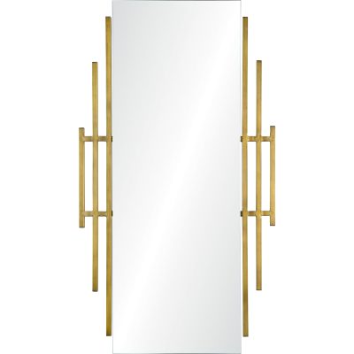 Abi 53.25" Tall Irregular Wall Mirror