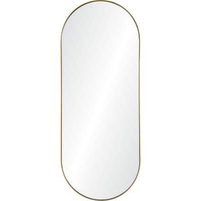 Marius 60" Tall Oval Full Length Mirror, Yellow