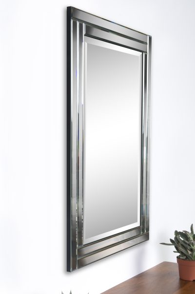 Alternative view of Ava 35" Tall Rectangle Wall Mirror