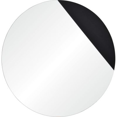 Aver 39.5" Tall Round Wall Mirror