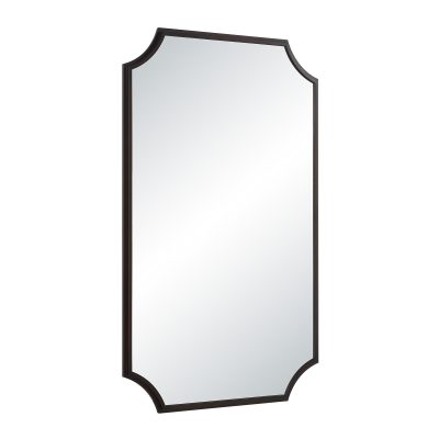 Alternative view of Torre 40" H x 24" W Wall Mirror, Brown