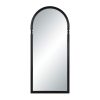 Arcade 76" H x 34" W Wall Mirror, Black