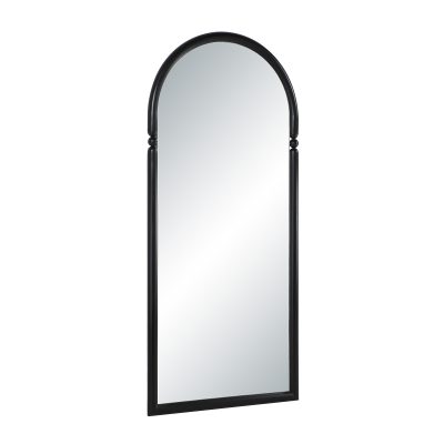 Alternative view of Arcade 76" H x 34" W Wall Mirror, Black