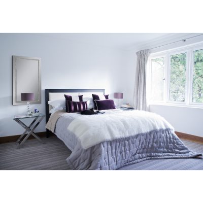 Alternative view of Stanton 24" Tall Rectangle Wall Mirror, Grey