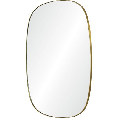 Alternative view of Gallegos 36" Tall Rectangle Wall Mirror, Yellow